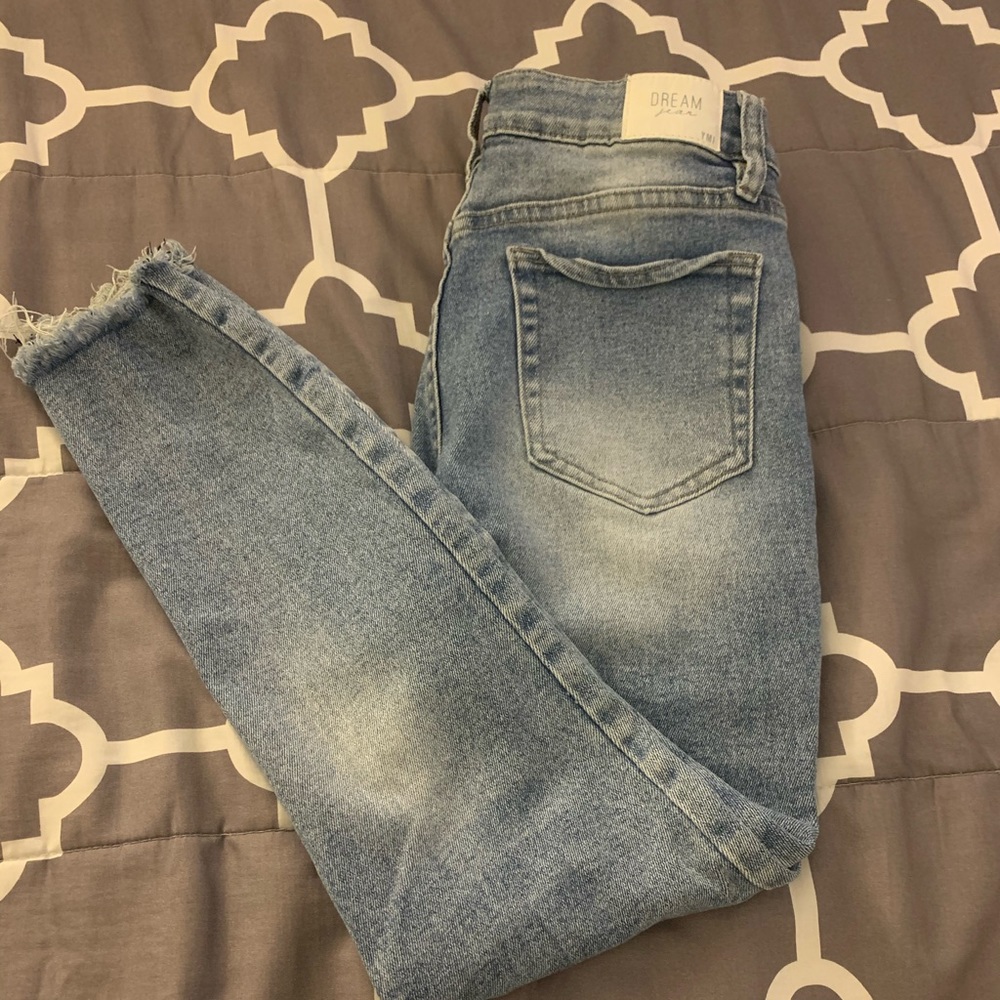 Light blue jeans